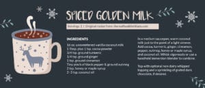 Spiced Golden Milk Recipe